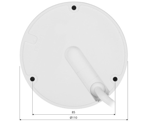KAMERA WANDALOODPORNA IP IPC-HDBW1239E1-A-IL-0280B-S6 Smart Dual Light - 1080p 2.8mm DAHUA-1823286