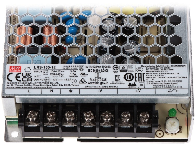 ZASILACZ IMPULSOWY LRS-150-12 MEAN WELL-1663445