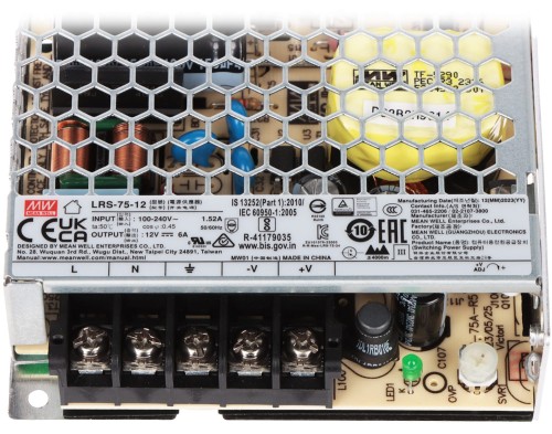 ZASILACZ IMPULSOWY LRS-75-12 MEAN WELL-1663455