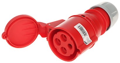 GNIAZDO PRZENOŚNE PCE-2246 400V 32A 4P6HIP44 / IP54-1580088