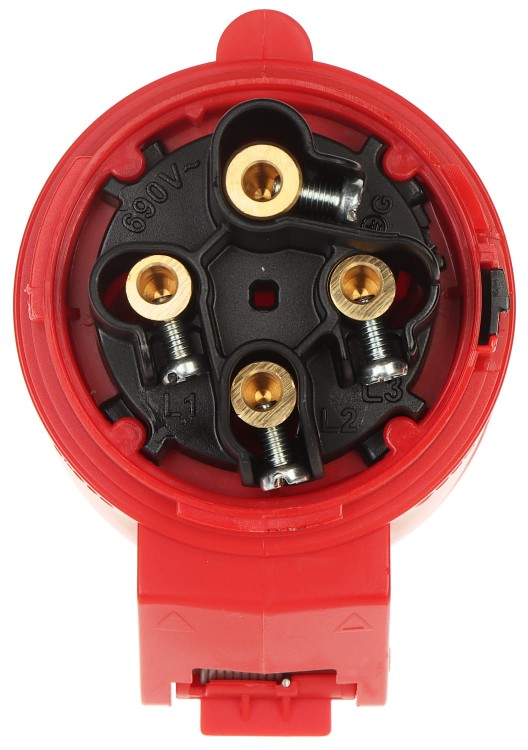 GNIAZDO PRZENOŚNE PCE-2246 400V 32A 4P6HIP44 / IP54-1580092