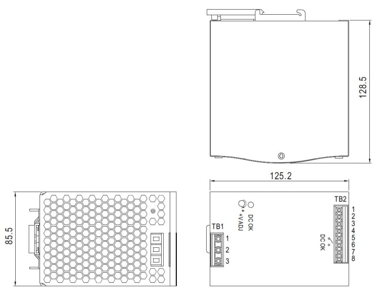ZASILACZ IMPULSOWY SDR-480-24 MEAN WELL-1669808