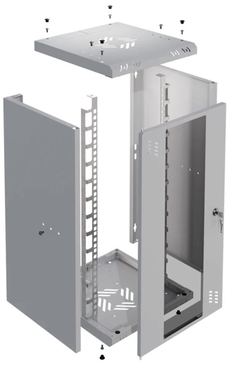SZAFA RACK WISZĄCA S-RC10-12U-300GG STALFLEX-1688223
