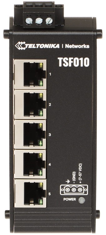 SWITCH PRZEMYSŁOWY   TSF010 5-PORTOWY Teltonika-1683429