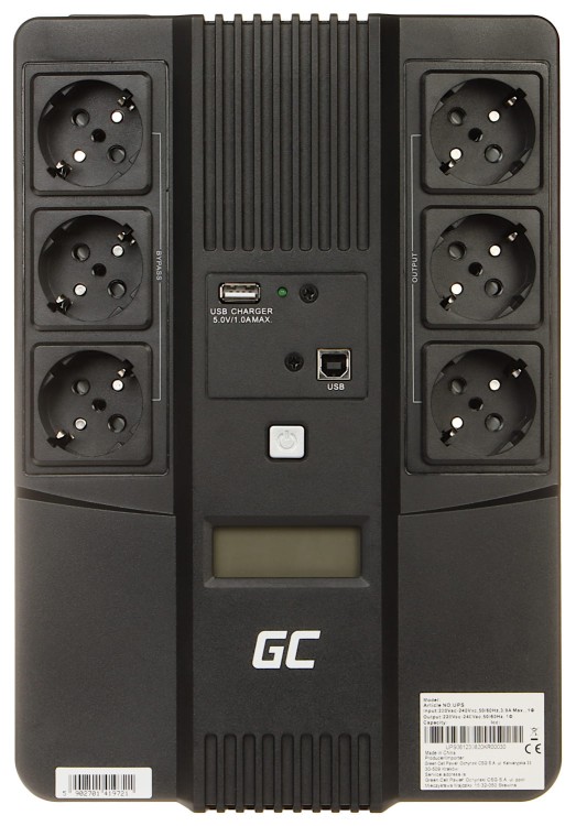 ZASILACZ UPS UPS07 800VA Green Cell-1629388