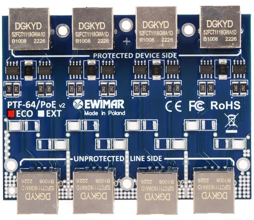 OGRANICZNIK PRZEPIĘĆ PTF-64-ECO/POE EWIMAR-1648596