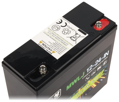 AKUMULATOR 12.8V/24AH/LIFEPO4-MWLJ MW Power-1688213
