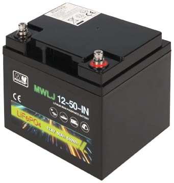 AKUMULATOR 12.8V/50AH/LIFEPO4-MWLJ MW Power-1688215