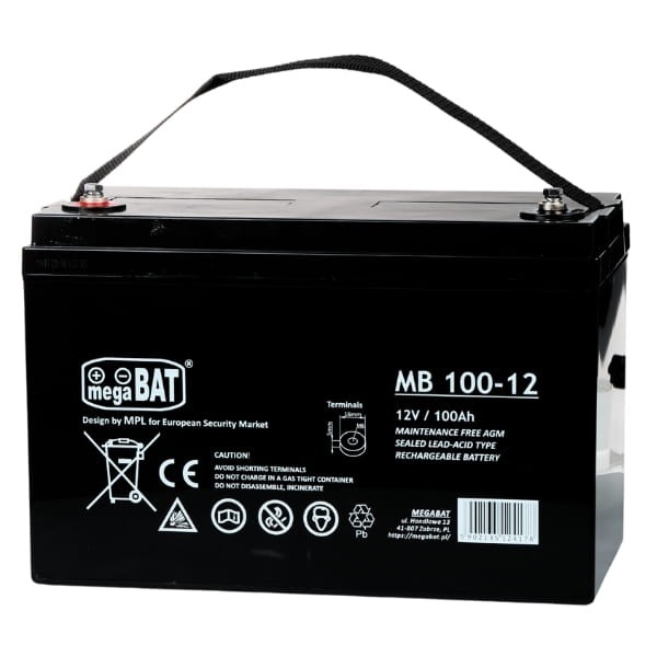 AKUMULATOR 12V/100AH-MB megaBAT-1773306