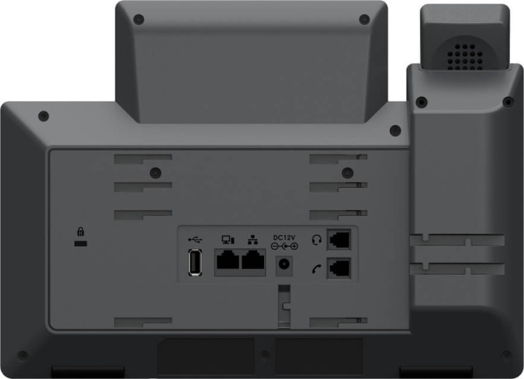 Grandstream GRP2636 – telefon IP – panel złączy.jpg