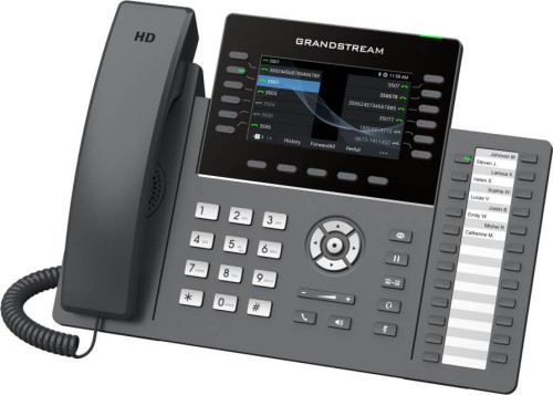 Grandstream GRP2636 – telefon IP – widok pod kątem.jpg