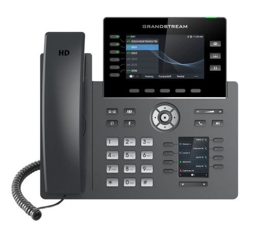 Grandstream GRP2616 – telefon IP – widok z przodu.jpg