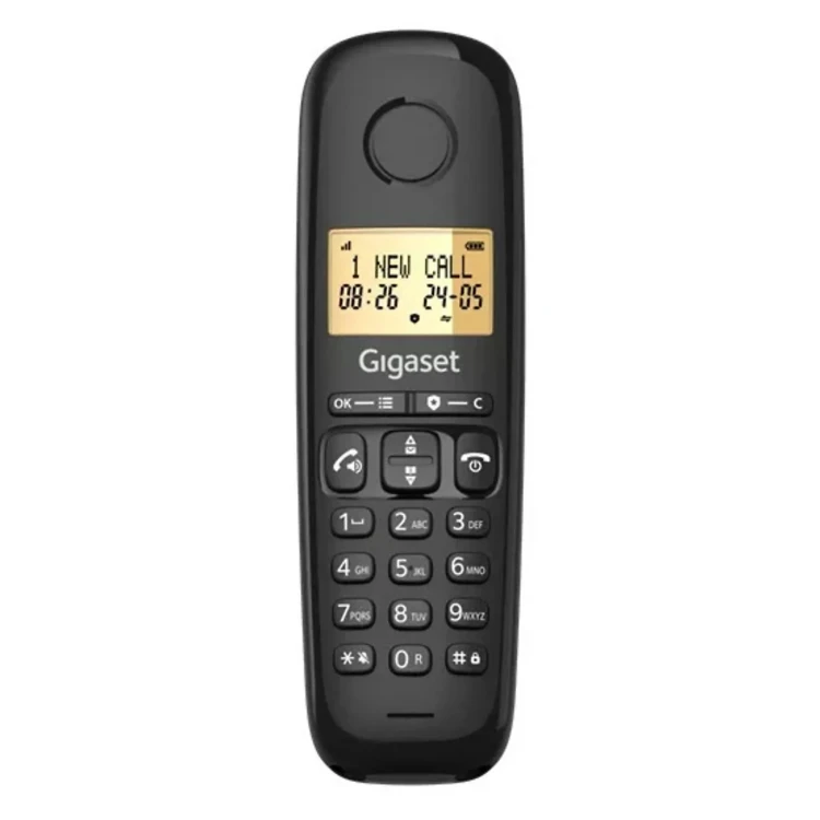 Gigaset BASIC 100 – telefon DECT – widok z przodu.jpg