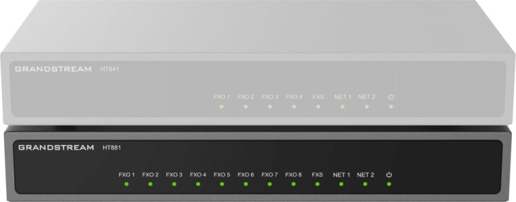 Grandstream HT881 – bramka VoIP – widok z przodu.jpg