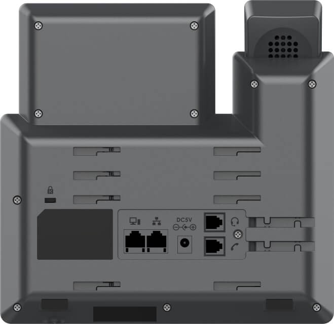 Grandstream GRP2604 – telefon IP – panel złączy.jpg