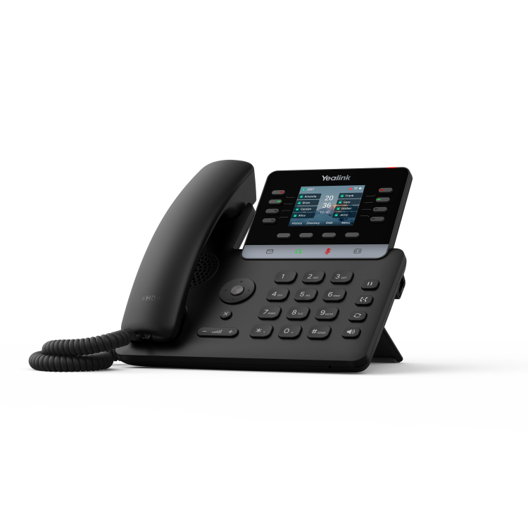Yealink SIP-T73U – telefon IP biurkowy – widok pod kątem.png