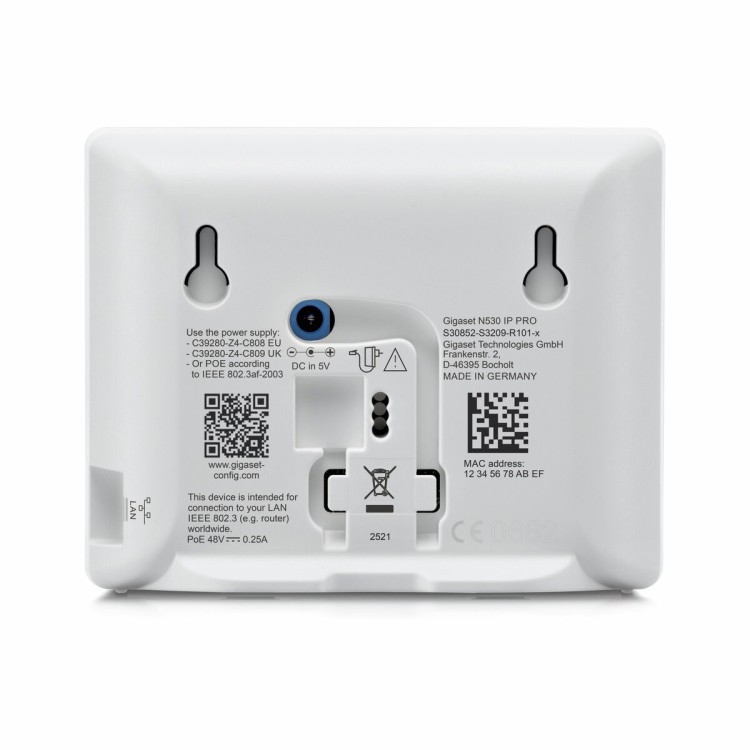 Gigaset N530 IP PRO – stacja bazowa DECT – widok z tyłu.jpg