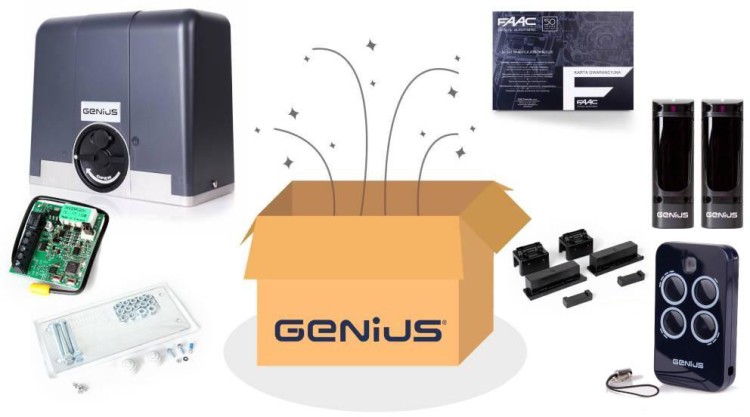Zestaw Genius Blizzard 500 do 500kg bram przesuwnych-1898352