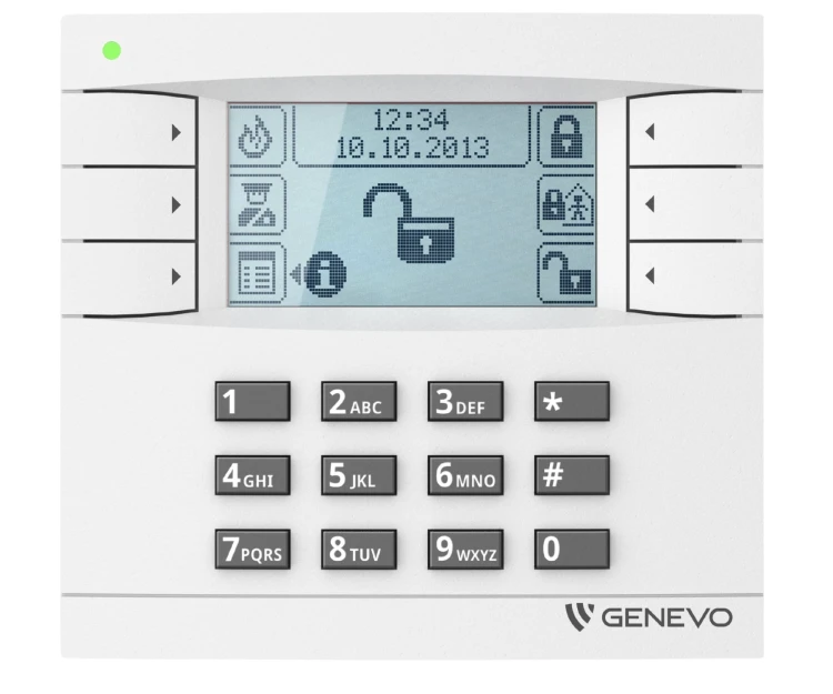 KLAWIATURA DO CENTRALI ALARMOWEJ PRIMA-LCD-WH-WH GENEVO-1938293