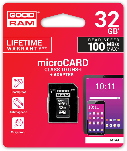Karta pamięci microSD GOODRAM UHS-I 32GB-1895179
