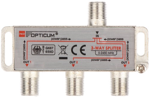 ROZGAŁĘŹNIK RI-3/1F-SAT-OPTI OPTICUM-1334957