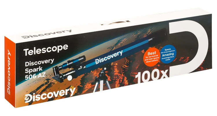 (PL) Teleskop Levenhuk Discovery Spark 506 AZ z książką-1542523