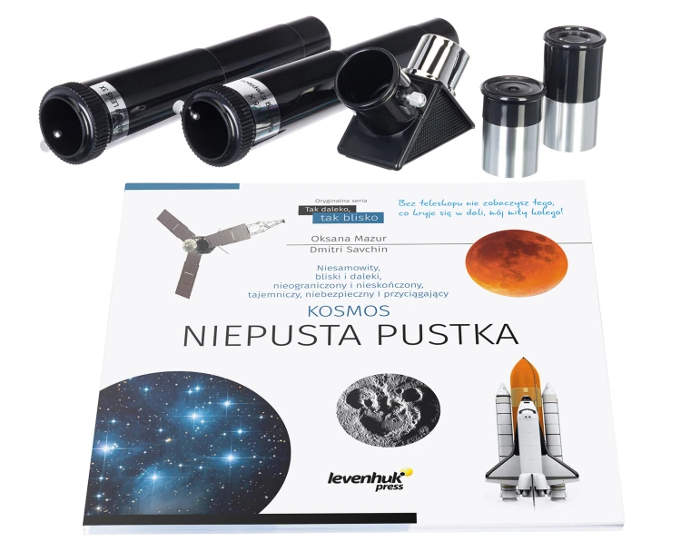 (PL) Teleskop Levenhuk Discovery Spark 703 AZ z książką-1542539