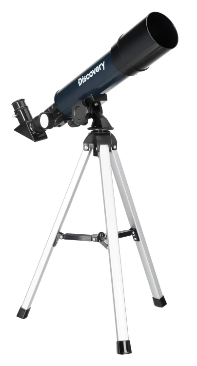 (PL) Teleskop Levenhuk Discovery Spark Travel 50 z książką-1542598