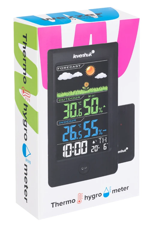 Termohigrometr Levenhuk Wezzer Teo TH40-1545062