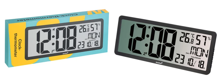 Termometr z zegarem Levenhuk Wezzer Tick H80-1545079