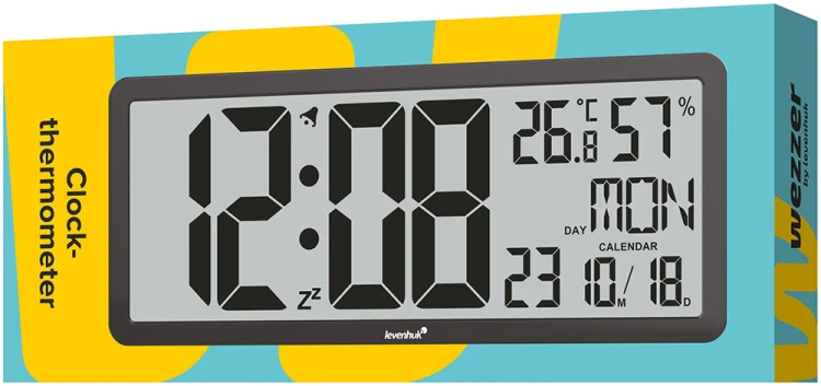 Termometr z zegarem Levenhuk Wezzer Tick H80-1542076