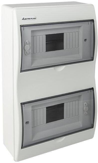Rozdzielnica n/t RN-16 Fala (N+PE) IP40 403x238x95mm, biała | 7.4 Elektro-Plast Opatówek-1861732