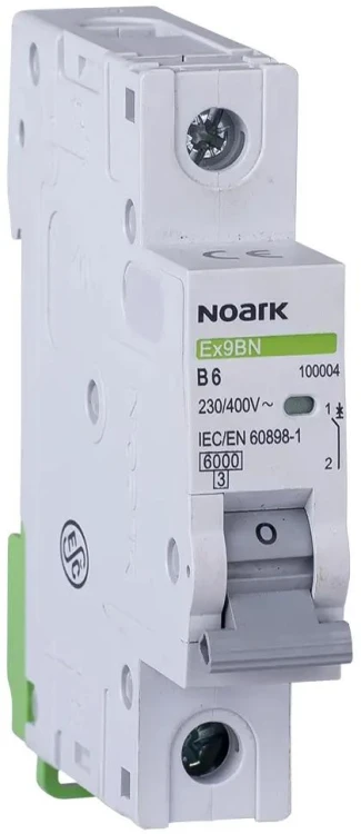 WYŁĄCZNIK NADPRĄDOWY 6 KA, C, 10A, 1P, Ex9BN 1P C10 Noark 100096 -1769434