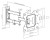 UCHWYT DO TELEWIZORA LUB MONITORA BRATECK-LPA68-223-1330518