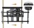 UCHWYT DO TELEWIZORA LUB MONITORA BRATECK-LPA76-466 BRATECK-1811200