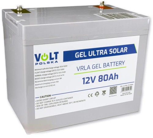 Akumulator Volt Polska Gel VPRO 12V 80Ah-1879036