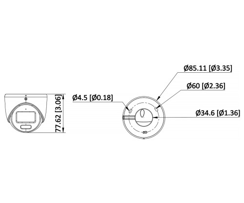 KAMERA AHD, HD-CVI, HD-TVI, PAL DS-2CE70DF0T-LMFS(2.8MM) Smart Hybrid Light ColorVu - 1080p Hikvision-1884223