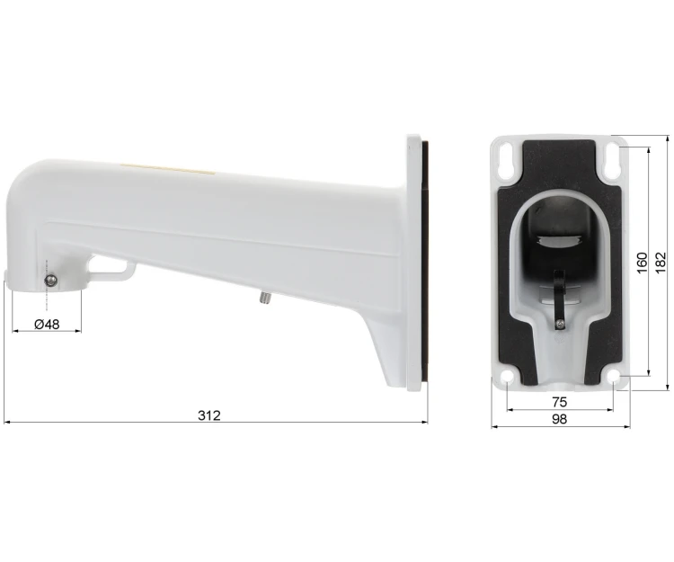 KAMERA IP SZYBKOOBROTOWA DS-2DE7A825IW-AEB T5 PL AcuSense - 8Mpx, 4K UHD 5.9... 147.5mm Hikvision-1951264