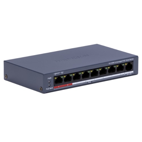 SWITCH POE DS-3E0109P-E/M(C) 8-PORTOWY + 1X UPLINK Hikvision-1954908