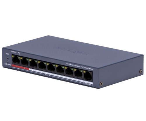 SWITCH POE DS-3E0109P-E/M(C) 8-PORTOWY + 1X UPLINK Hikvision-1954911