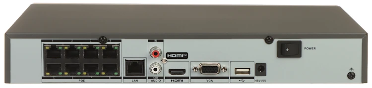 REJESTRATOR IP DS-7608NXI-K1/VPRO 8 KANAŁÓW AcuSense Hikvision-1954588