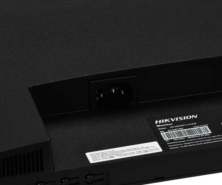 MONITOR HDMI, VGA, CVBS, AUDIO DS-D5224F2-1V1S/B 23.8" Hikvision-1954800