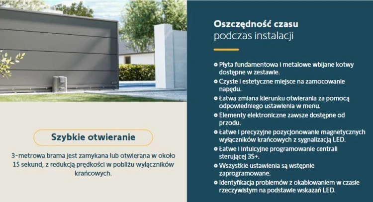 Zestaw Somfy Elixo 3S+ IO Comfort Pack do 600kg bram przesuwnych-1953114