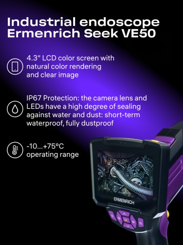 Kamera inspekcyjna Ermenrich Seek VE50-1942595