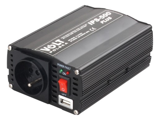 PRZETWORNICA VOLT POLSKA IPS-500 PLUS 24V / 230V 350/500 W-1891447