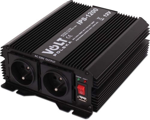 PRZETWORNICA VOLT POLSKA IPS-1200 12V 230V 800/1200W-1829344