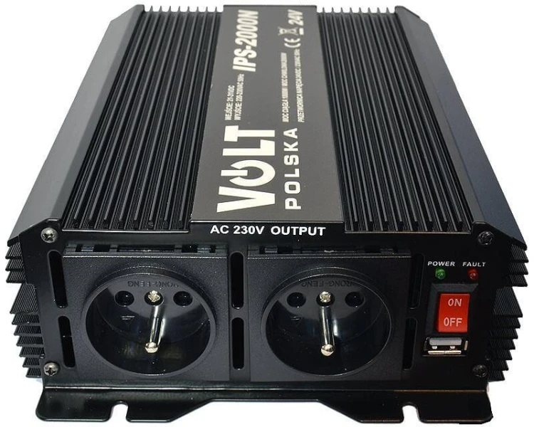 Przetwornica Volt Polska IPS-2000N 24V / 230V 1000/2000W-1896482