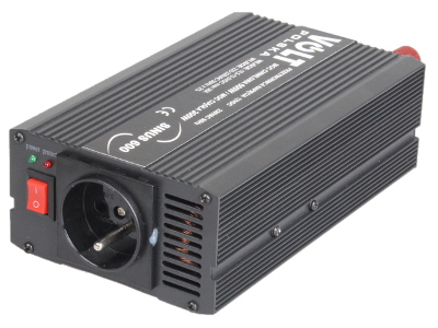 PRZETWORNICA VOLT POLSKA SINUS 600 12V / 230V 300/600W-1825716