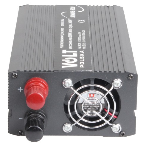 PRZETWORNICA VOLT POLSKA SINUS 600 24V / 230V 300/600W-1607659