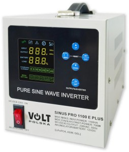 Przetwornica VOLT POLSKA SINUSPRO 1100E PLUS 12/230V (700/1100W) [AGM, GEL, LiFePO4-1948048